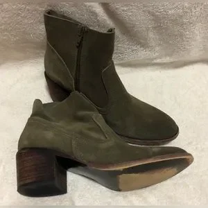Soho | Shoes | Soho Cobbler Olive Green Suede Boots 75
